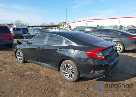 2016 Honda Civic Lx from USA, damaged, VIN 19XFC2F50GE052472